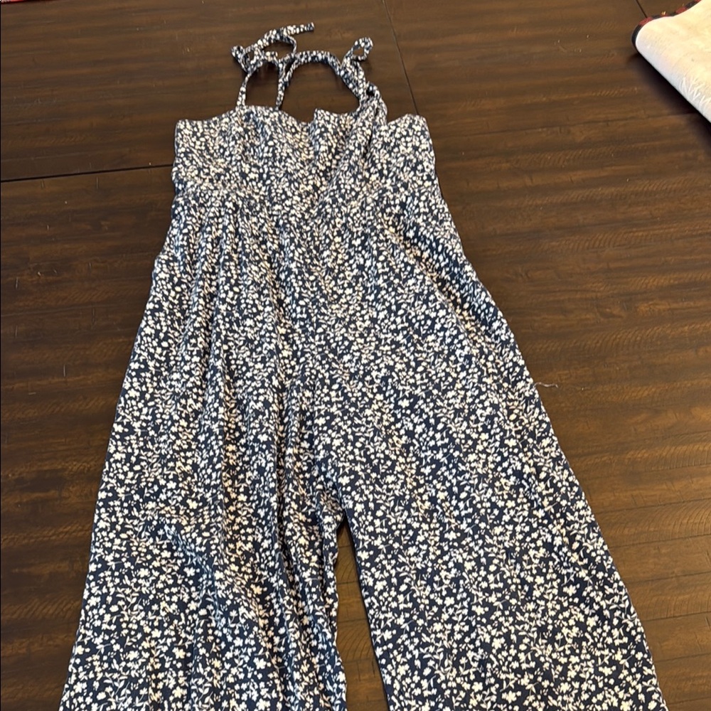 Floral Print Jumpsuit